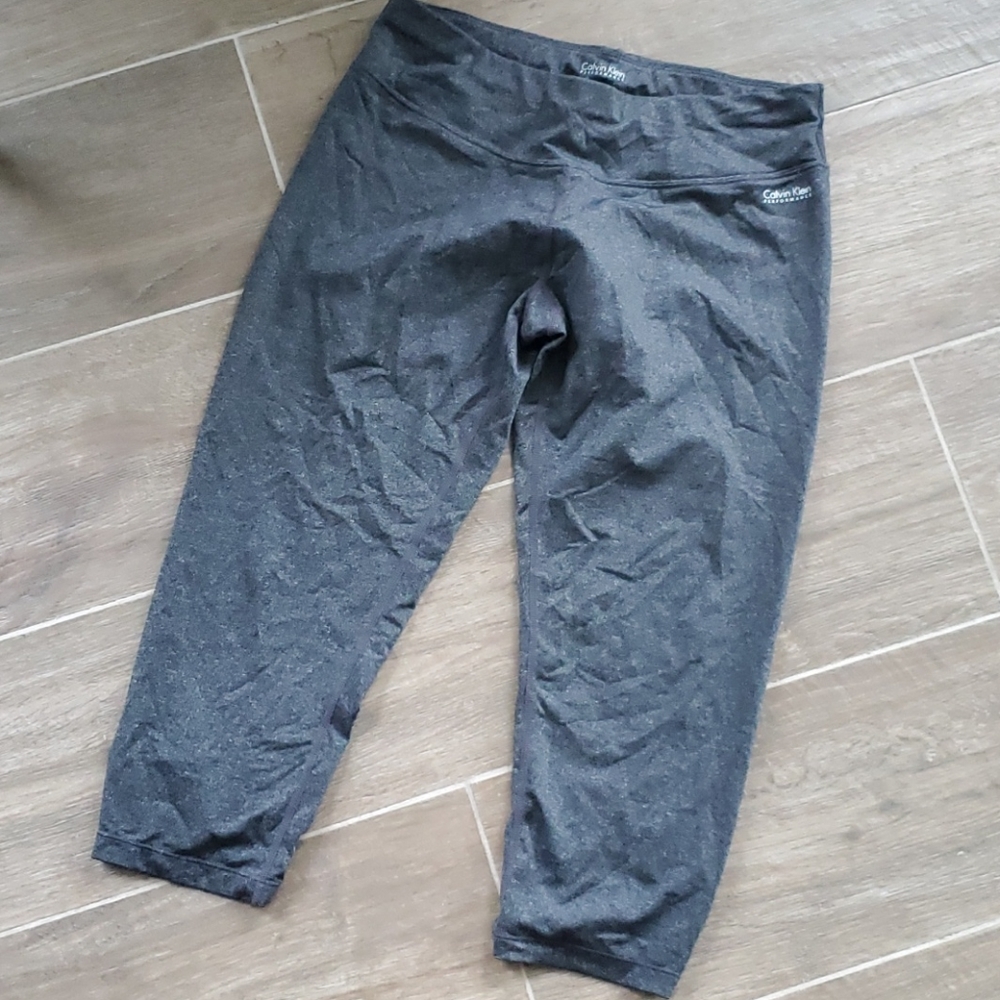 Dark grey Calvin Klein capri